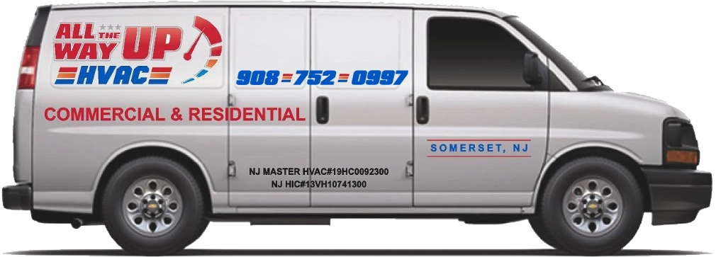 All The Way Up HVAC van